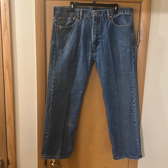 Levi's Other - Levi’s Men’s 505 Regular Fit Jeans Medium Wash Size W40 L29